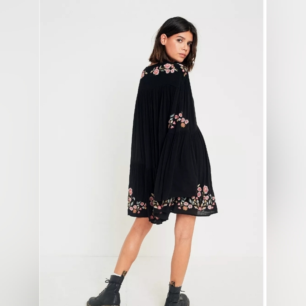 Free People TE AMO Floral Bohemian Dress
